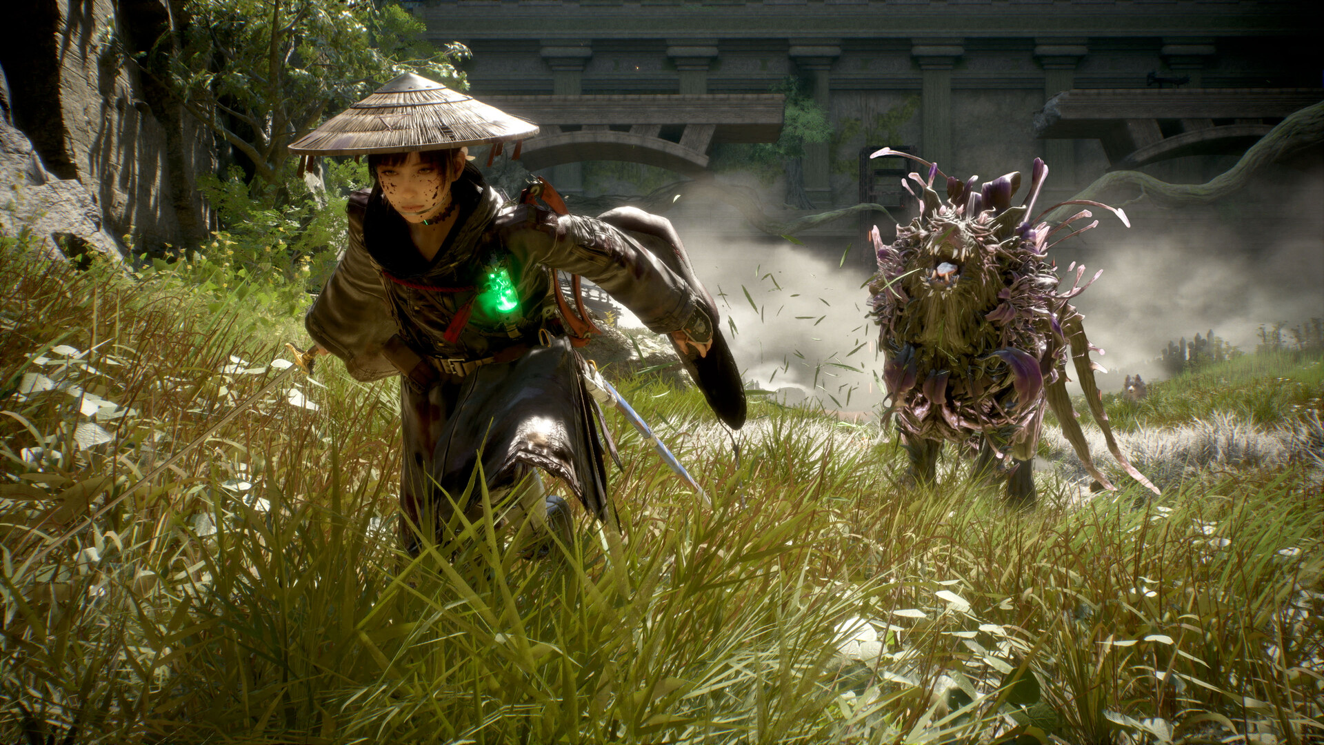 Beast of Reincarnation gameplay — exploring the blighted world.