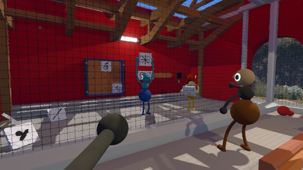 The red barn room puzzle in Big Walk.