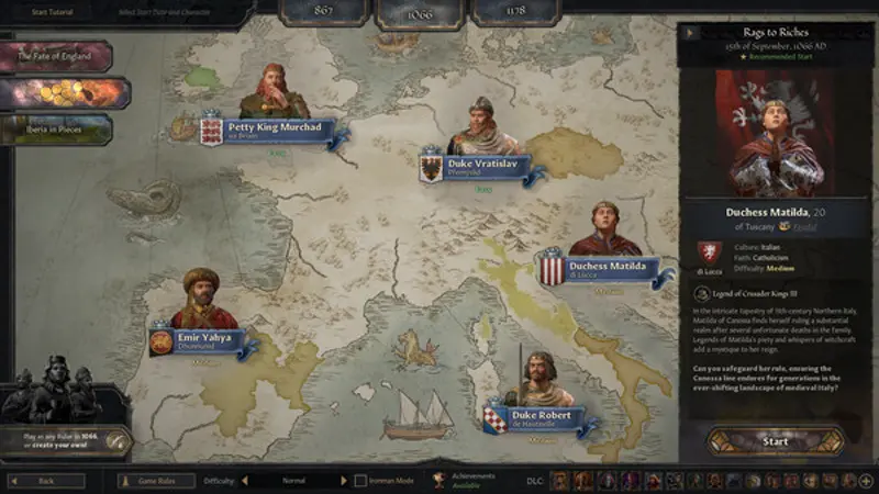 Crusader Kings 3 warfare and armies (official Steam store screenshot)