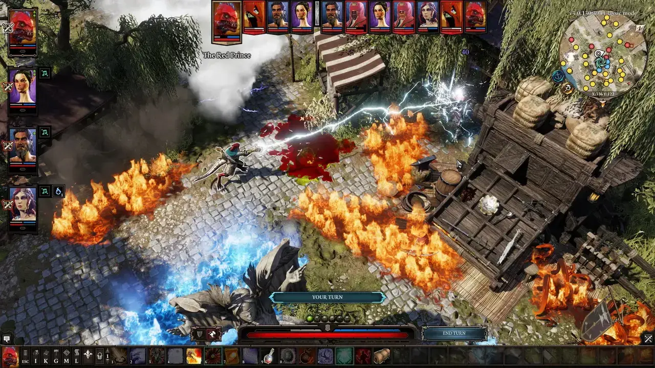 Divinity Original Sin 2 turn-based tactical combat screenshot