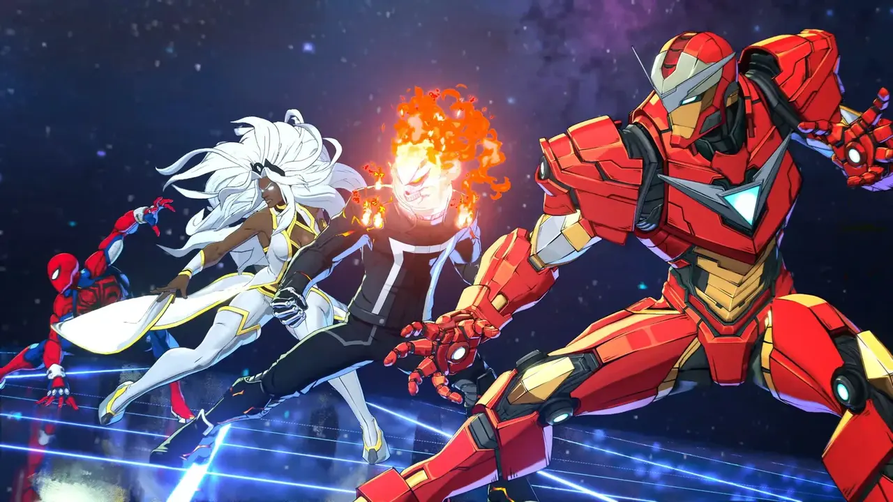 MARVEL Tōkon fighting game combat controller setup and player interface