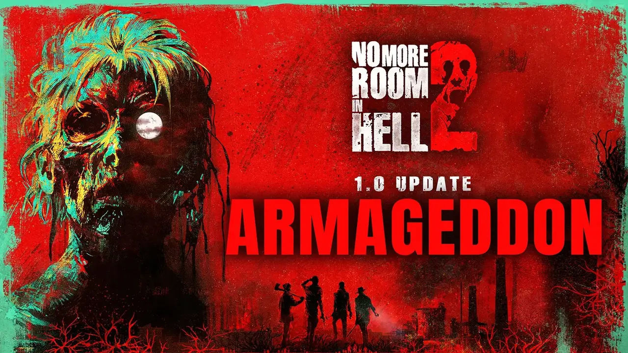 No More Room in Hell 2 Armageddon 1.0 official key title artwork featuring Responder squad poster