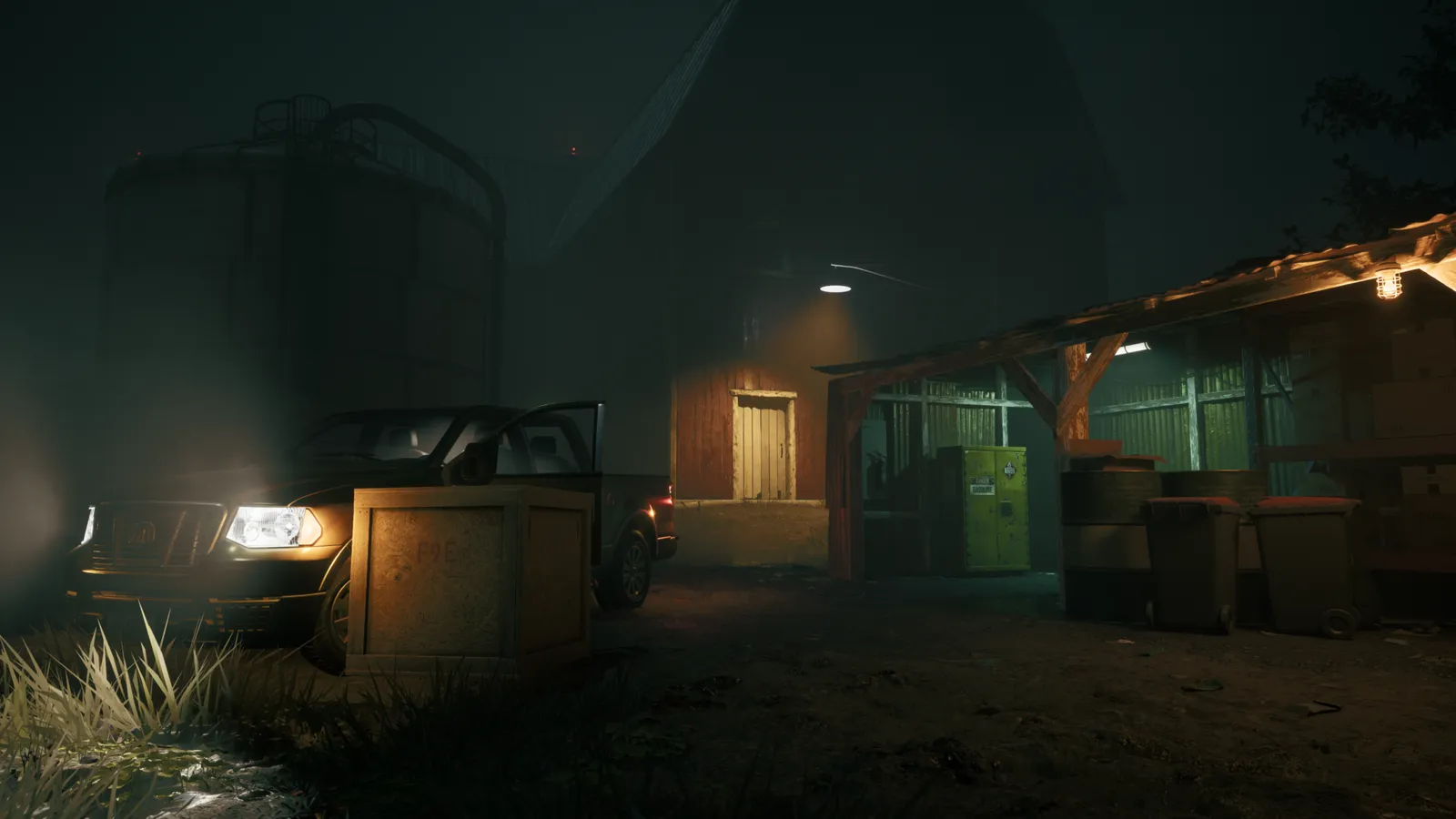 No More Room in Hell 2 Night of the Living Dead farmhouse survival map overview showing extraction zone perimeter