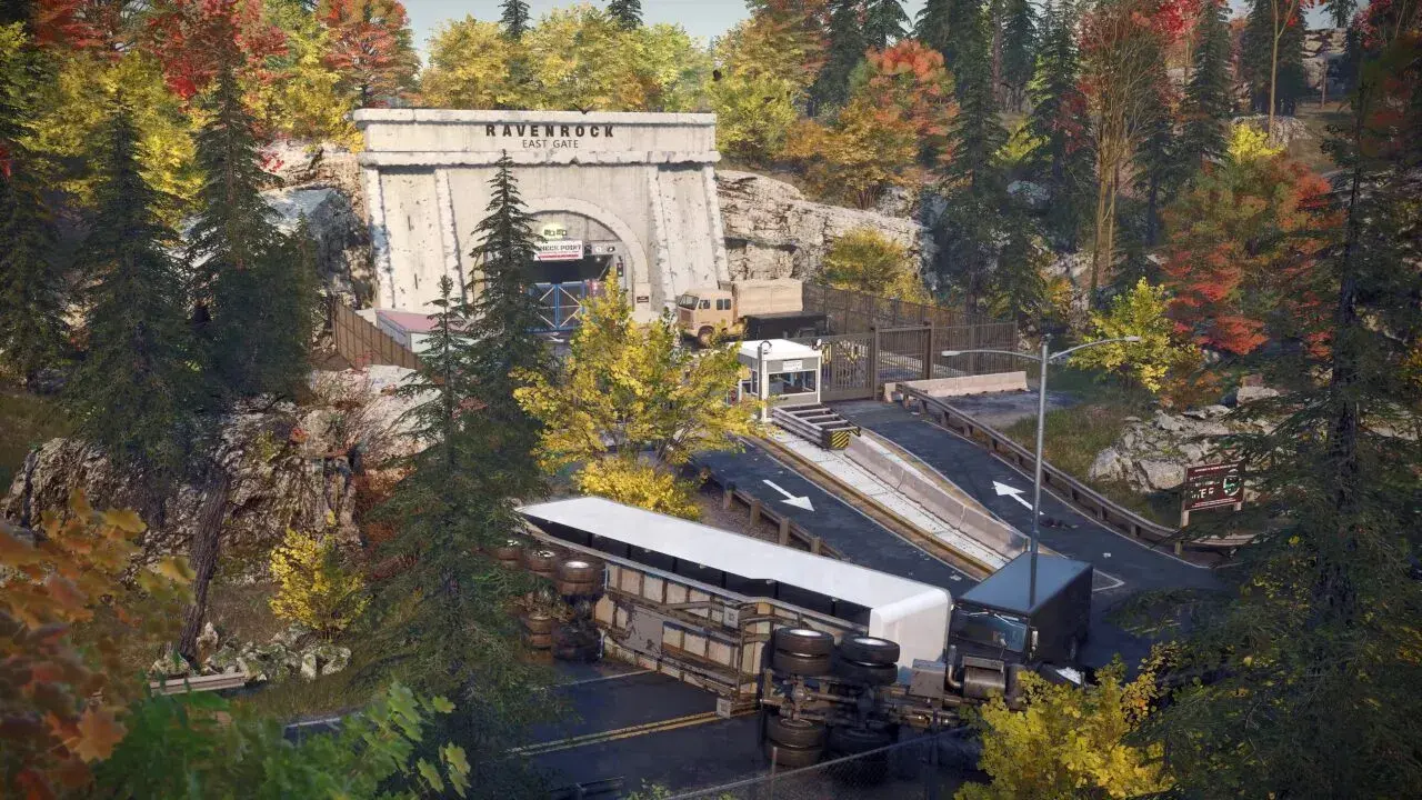 No More Room in Hell 2 Raven Rock expansion tunnel train escape track zone showing Runner zombie horde attack