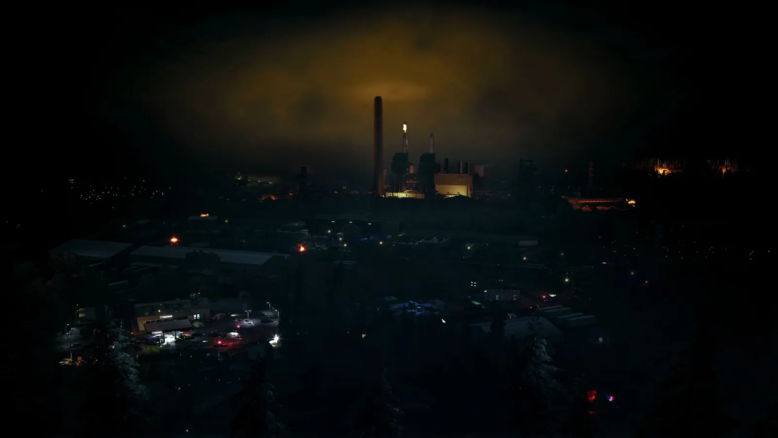 No More Room in Hell 2 Power Plant night environmental graphics rendering showcase for PC GPU benchmarks