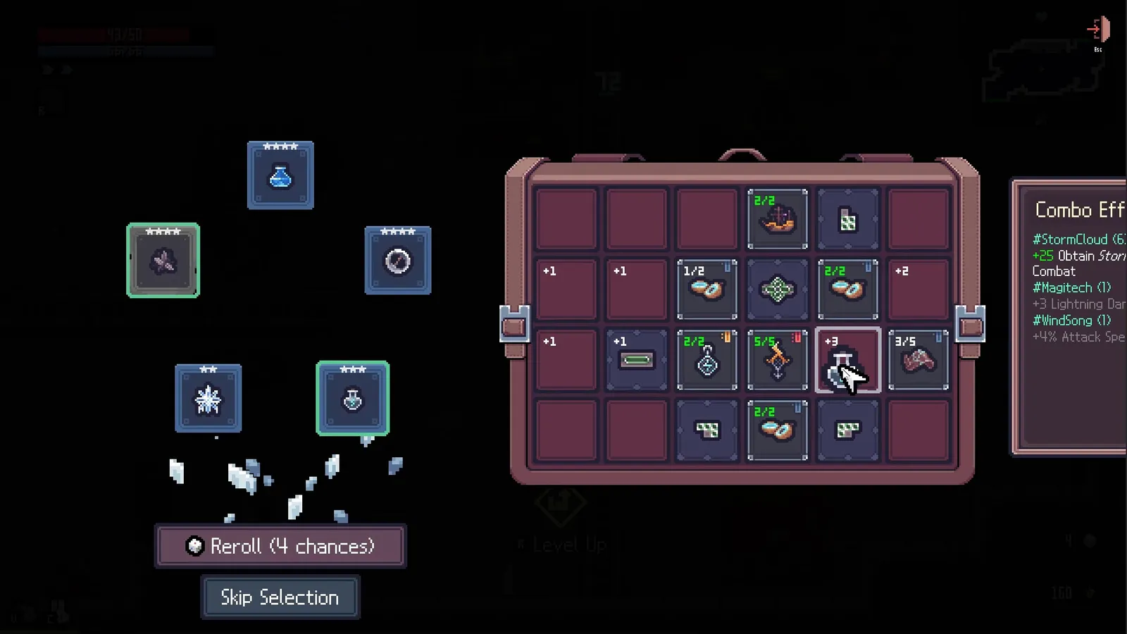 Sephiria gameplay — a weapon family in combat