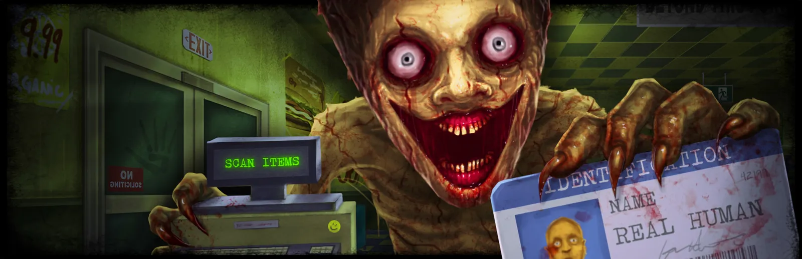 Shift At Midnight official banner showing gas station horror co-op gameplay