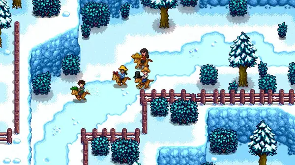 Stardew Valley gameplay screenshot (official store art)