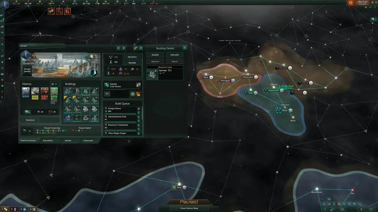 Stellaris developer diary update preview