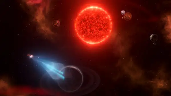The Stellaris galaxy map