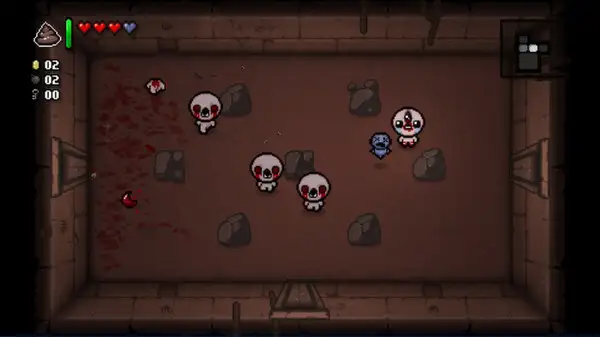 Scene related to The Binding of Isaac