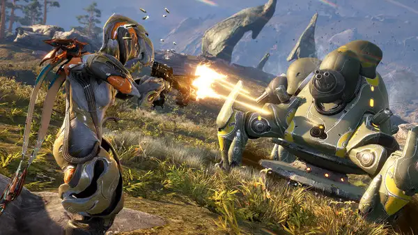 Warframe gameplay screenshot